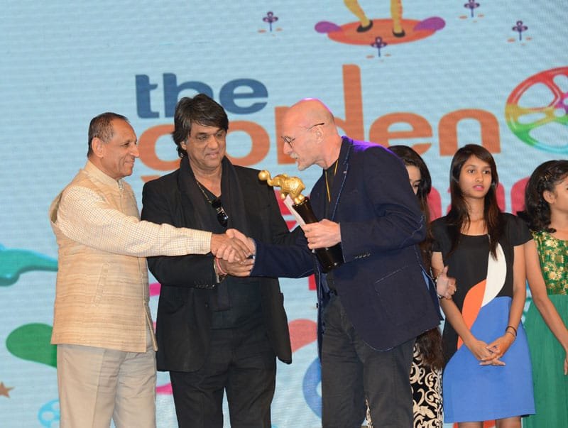 The Governor of Andhra Pradesh and Telangana, Shri E.S.L. Narasimhan presenting the..