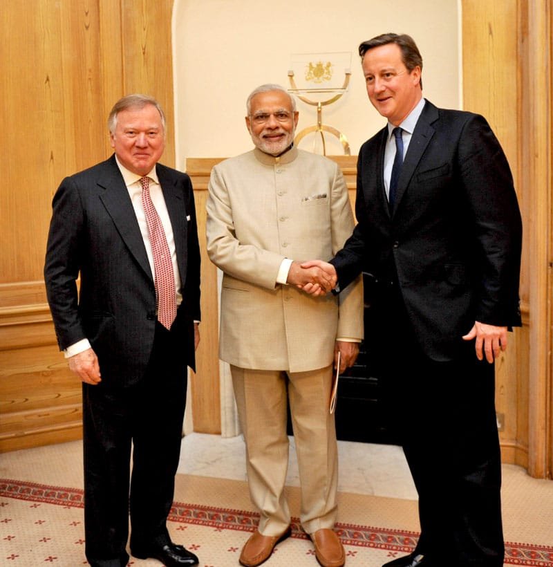 The Prime Minister, Shri Narendra Modi and the Prime Minister of United Kingdom..
