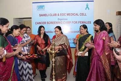 CANCER SCREENING CAMP ORGANIZED BY NTPC