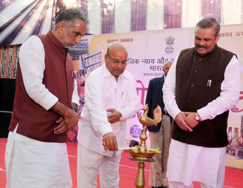 The Union Minister for Social Justice and Empowerment, Shri Thaawar Chand Gehlot..