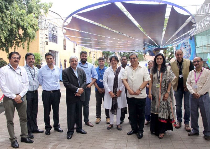 The Secretary, Ministry of Information and Broadcasting, Shri Sunil Arora and ..