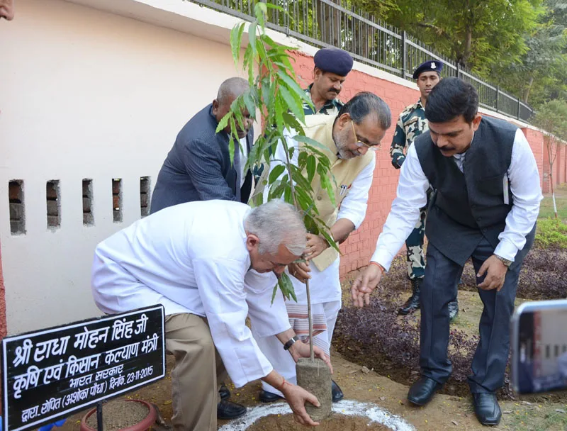 The Union Minister for Agriculture and Farmers Welfare, Shri Radha Mohan Singh..
