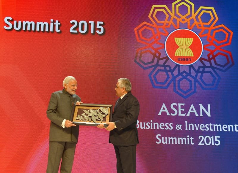 The Prime Minister, Shri Narendra Modi at the ASEAN Business and Investment Summit ..