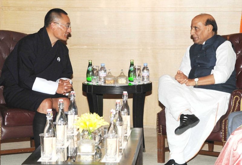 The Union Home Minister, Shri Rajnath Singh meeting the Prime Minister of Bhutan, ..