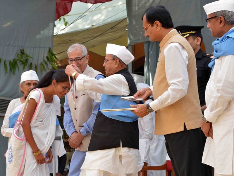 The President, Shri Pranab Mukherjee presented the degrees, at the 62nd convocation of..