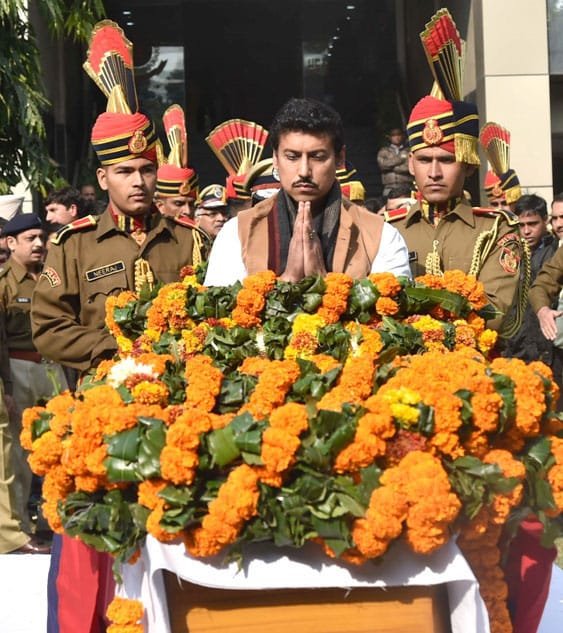 The Minister of State for Information & Broadcasting, Col. Rajyavardhan Singh Rathore..