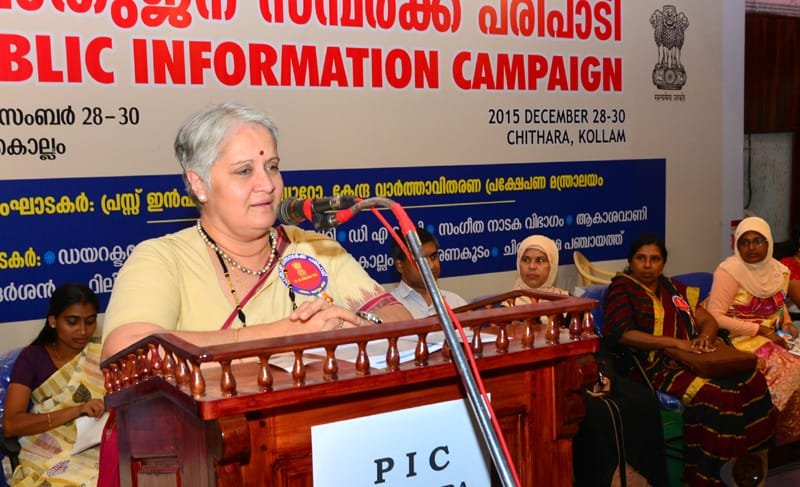 The Chairperson of the Kerala State Commission for Protection of Child Rights, Smt. Sobha Koshy..