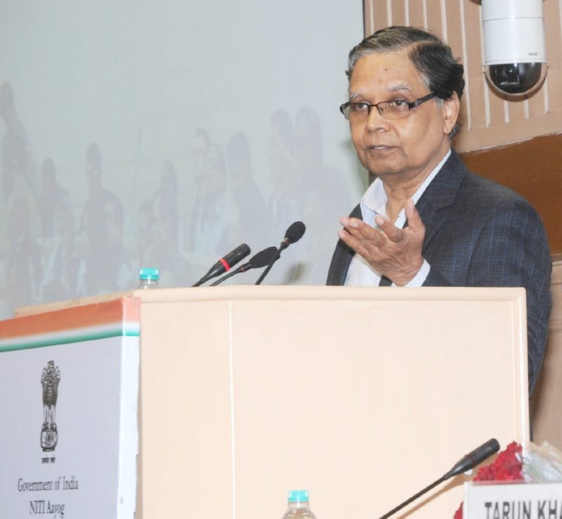 The Vice-Chairman, NITI Aayog, Shri Arvind Panagariya addressing at the panel discussion on..