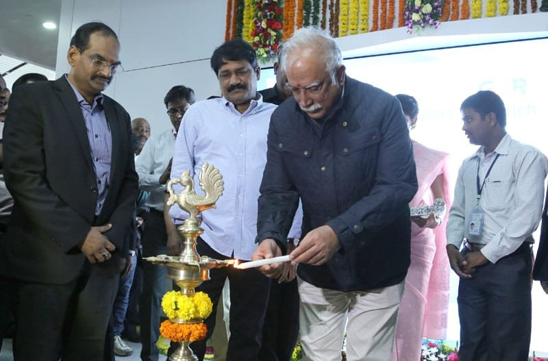 The Union Minister for Civil Aviation, Shri Ashok Gajapathi Raju Pusapati lighting..