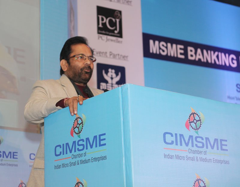 The Minister of State for Minority Affairs and Parliamentary Affairs, Shri Mukhtar Abbas Naqvi..