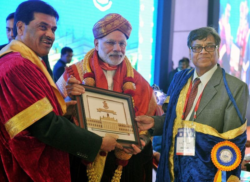 The Prime Minister, Shri Narendra Modi at the 103rd Session of Indian Science Congress, in Mysuru