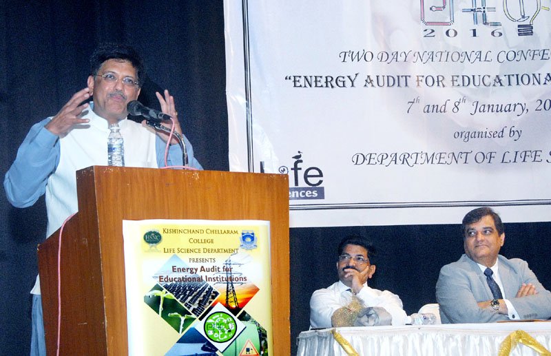 The Minister of State (Independent Charge) for Power, Coal and New and Renewable Energy,..