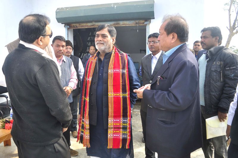 The Minister of State for Drinking Water & Sanitation, Shri Ram Kripal Yadav visiting ..