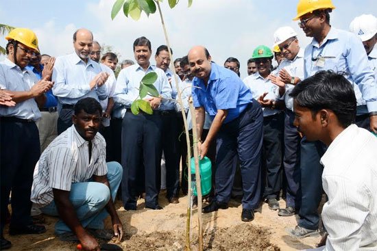 Sarat Kumar Acharya, CMD ,NLC  inaugrates rare species park at Mine-II