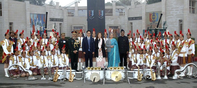 The Minister of State for Home Affairs, Shri Kiren Rijiju in a group photograph, at ..