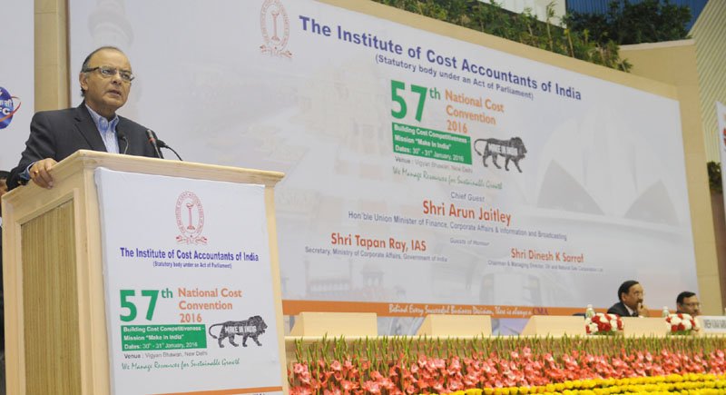 The Union Minister for Finance, Corporate Affairs and Information & Broadcasting, ..