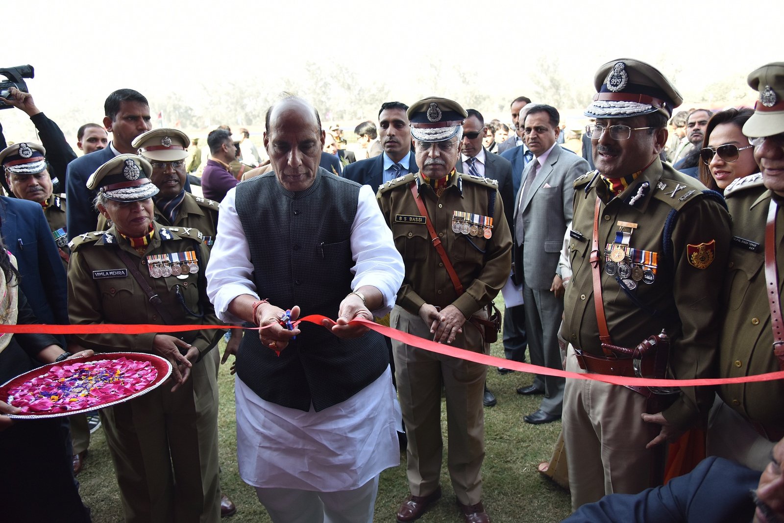 69th Raising Day Parade held at New Police Lines, Kingsway camp