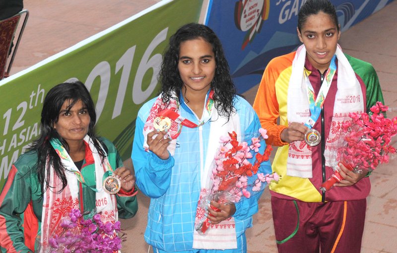 Damini Gowda (INDIA) won Gold Medal, Ridmi Rankothge won Silver Medal and..