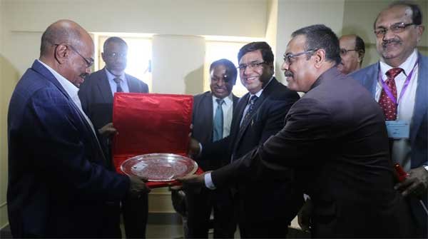 PRESIDENT OF SUDAN INAUGRATES BHEL POWER PLANT