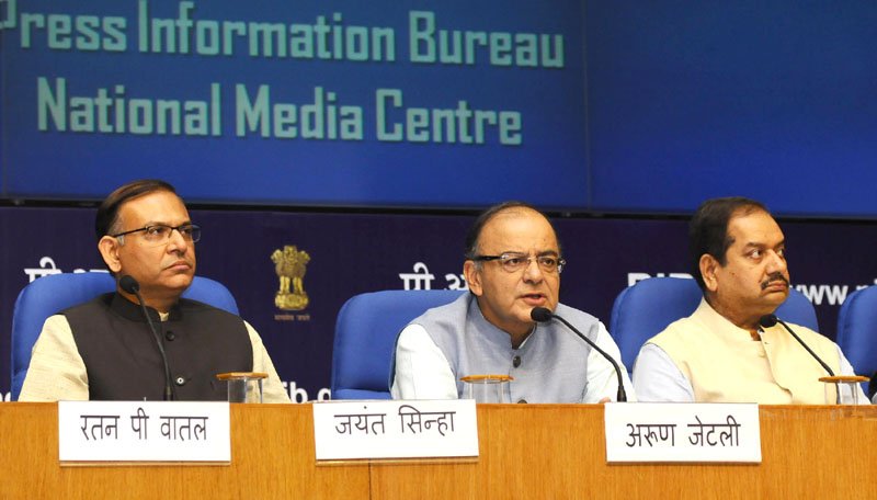 The Union Minister for Finance, Corporate Affairs and Information & Broadcasting, ..