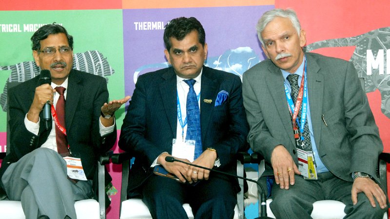 The Chairman, Railway Board, Shri A.K. Mital, the Secretary, Department of Industrial Policy ..