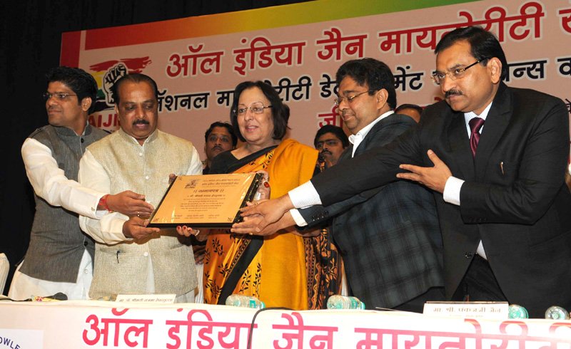 The Union Minister for Minority Affairs, Dr. Najma A. Heptulla at the inauguration..