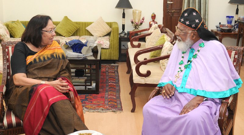 The Supreme Head of Syrian Church of Malabar, Dr. Philipaose Mar Chryspom Thoma..
