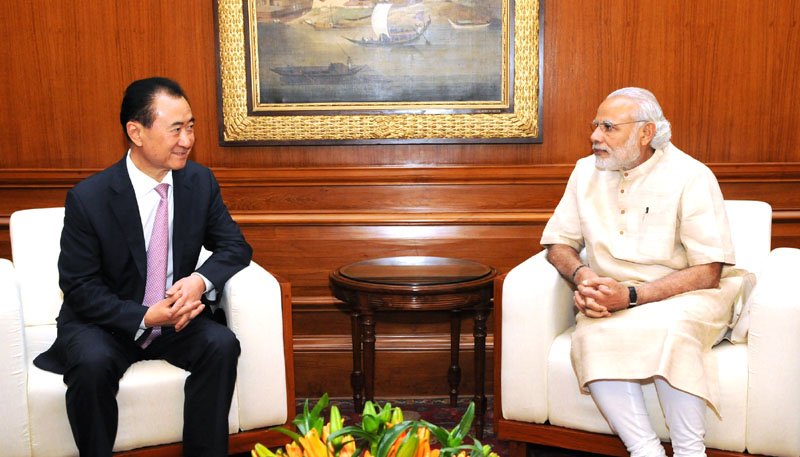 The Chairman, Dalian Wanda Group, Mr. Wang Jianlin calls on the Prime Minister, ..