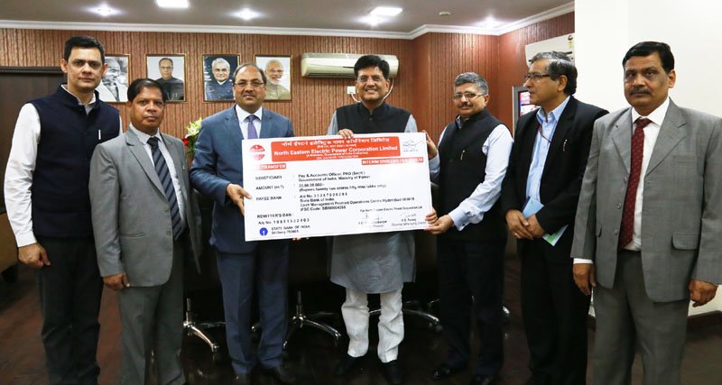 The CMD of North Eastern Electric Power Corporation Ltd. (NEEPCO), Shri P.C. Pankaj ..