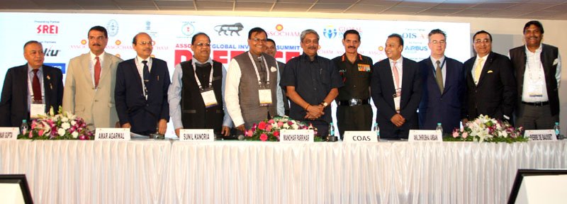 The Union Minister for Defence, Shri Manohar Parrikar at the “Global Investors’ ..