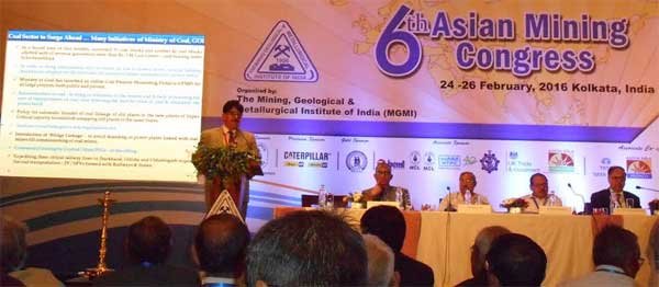 Director(Finance)NTPC Addresses 6th Asian Mining Congress