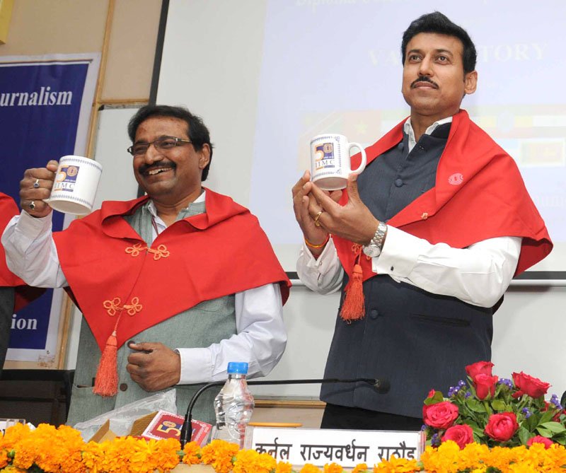 The Minister of State for Information & Broadcasting, Col. Rajyavardhan Singh …