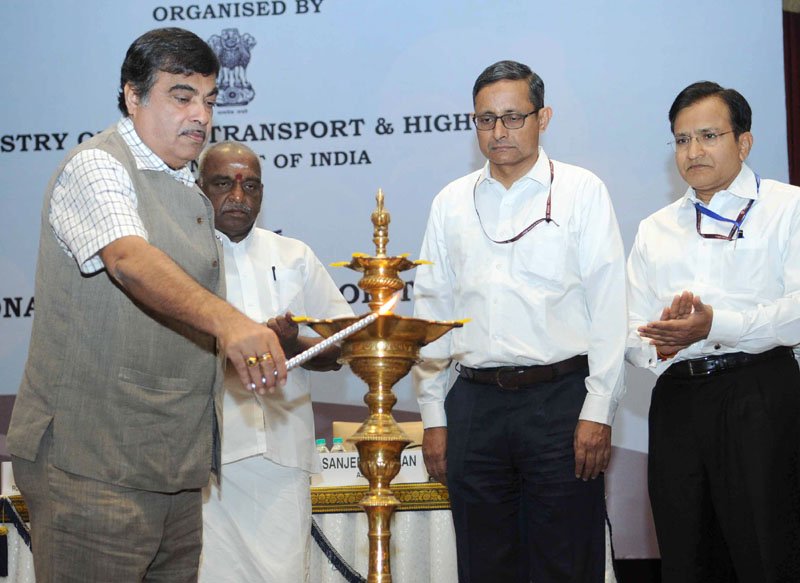 The Union Minister for Road Transport & Highways and Shipping, Shri Nitin Gadkari..