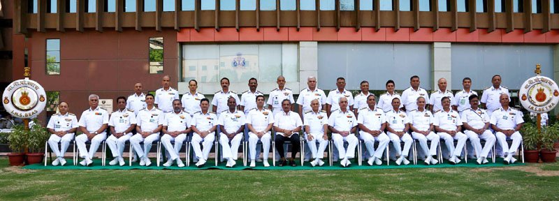 The Union Minister for Defence, Shri Manohar Parrikar in a group photograph with..