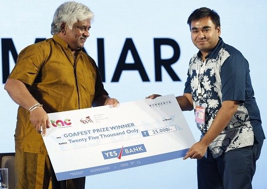 ALOK GUPTA DIRECTOR GRAPHISADS AWARDED BY RANATUNGA