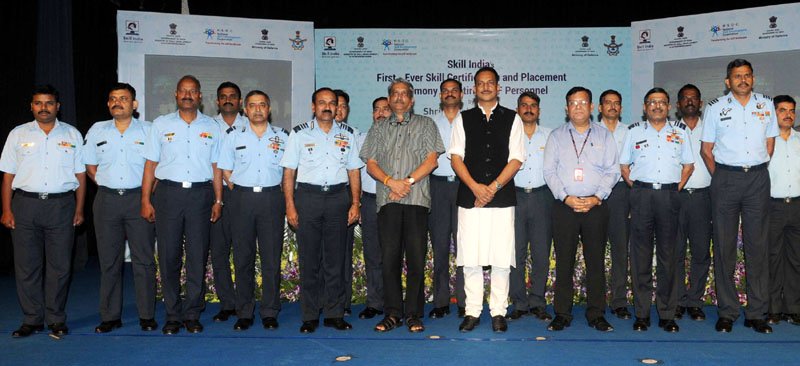 The Union Minister for Defence, Shri Manohar Parrikar in a group photograph at..