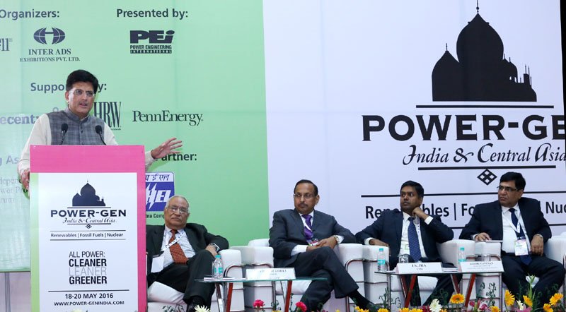 The Minister of State (Independent Charge) for Power, Coal and New and Renewable Energy, ..