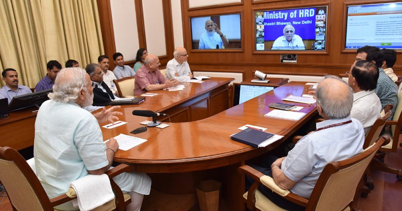 The Prime Minister, Shri Narendra Modi chairing twelfth interaction through PRAGATI ..