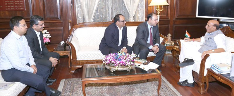 A delegation led by the President, Indian Chamber of Commerce, Shri Shiv Siddhant Kaul..