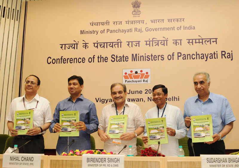 The Union Minister for Rural Development, Panchayati Raj, Drinking Water and Sanitation,..