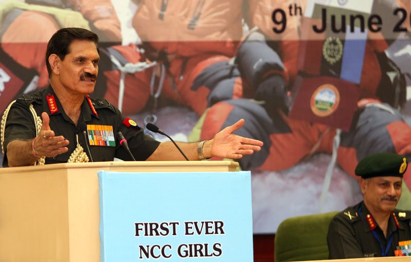 The Chief of Army Staff, General Dalbir Singh addressing the gathering during the..