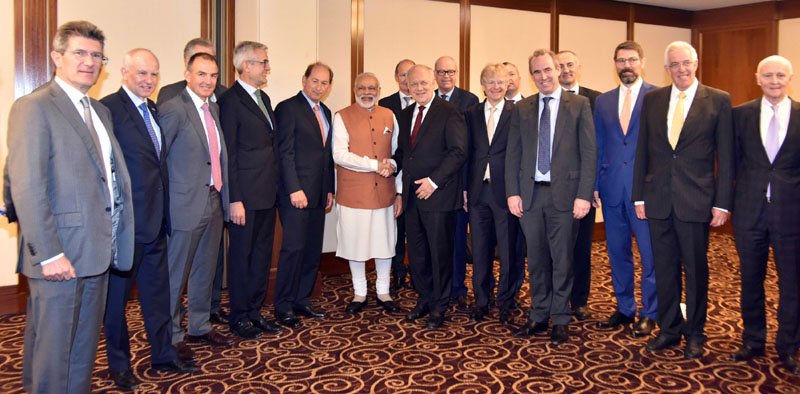 The Prime Minister, Shri Narendra Modi and the President of the Swiss Confederation,..