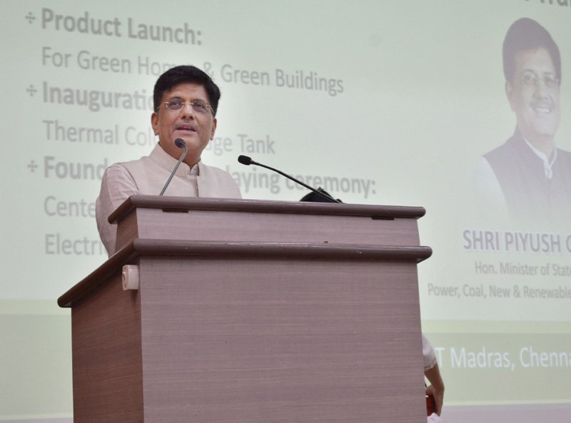 The Minister of State for Power, Coal, New and Renewable Energy and Mines ..