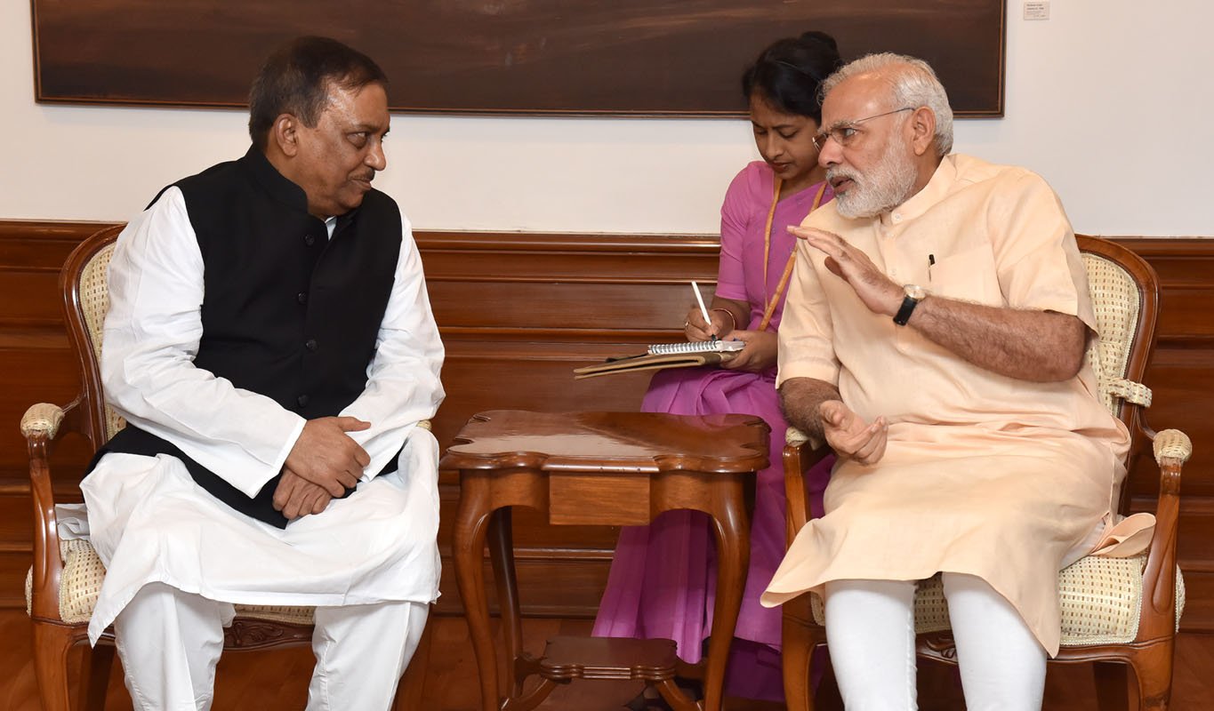 The Home Minister of Bangladesh, Mr. Asaduzzaman Khan calls on..