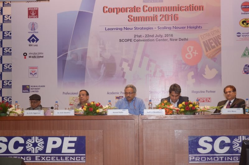 DR.U D CHOUBEY ,DG ,SCOPE ADVISE PSU’S TO DEVELOP A ..