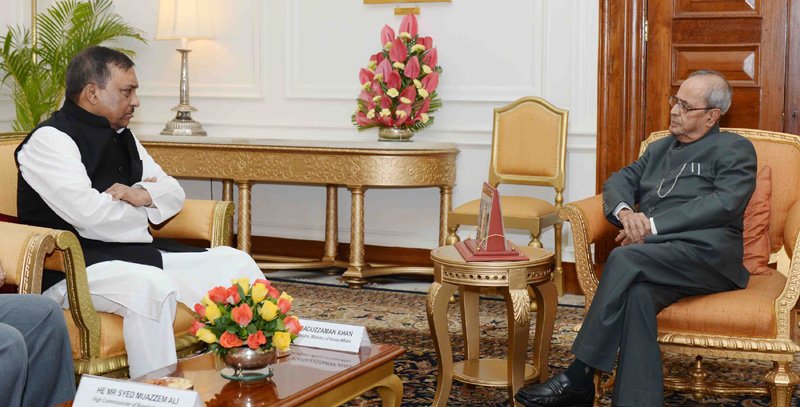 The Home Minister of Bangladesh, Mr. Asaduzzaman Khan calling on..