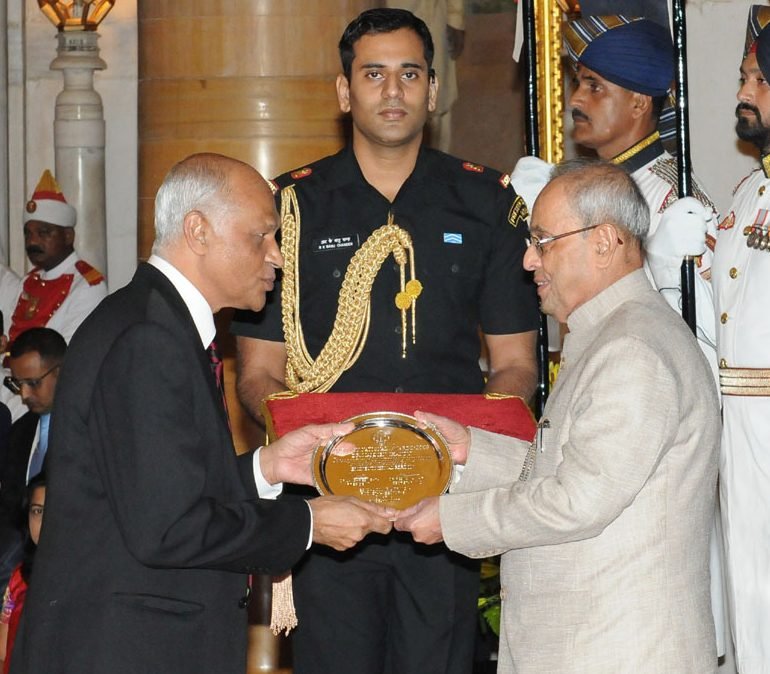 The President, Shri Pranab Mukherjee presenting Dr. B.C. Roy National Award 2008 ..