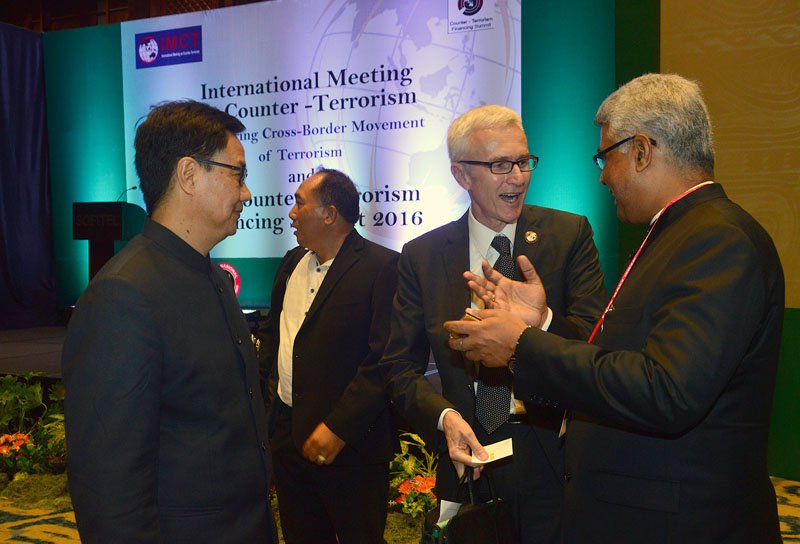 The Minister of State for Home Affairs, Shri Kiren Rijiju interacting with..