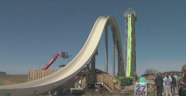 KANSAS STATE LAWMAKER’S SON DIES ON WORLD’S LARGEST WATER SLIDE
