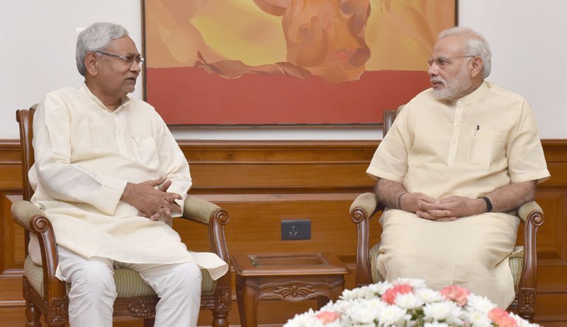 The Chief Minister of Bihar, Shri Nitish Kumar calls on the Prime Minister,..